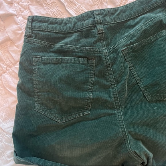 Free people green corduroy shorts - Picture 8 of 9